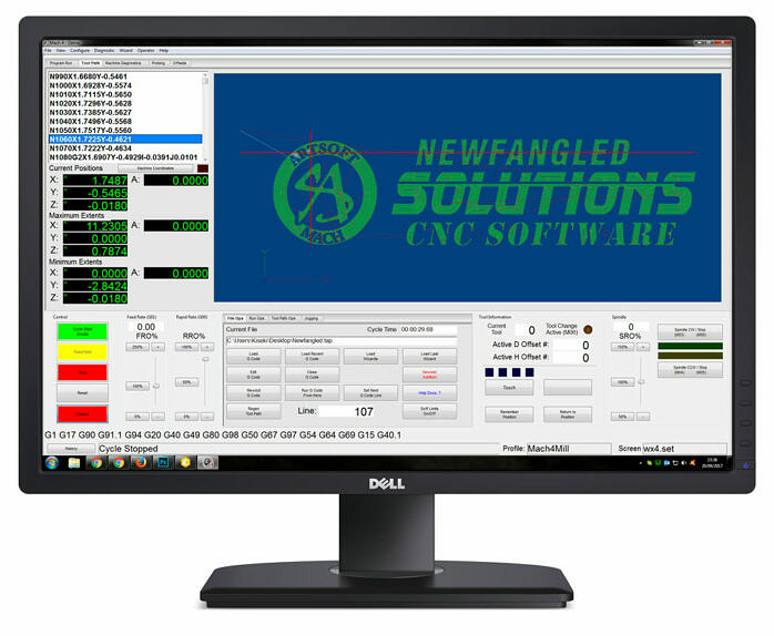 Mach4Hobby CNC control software by ArtSoft Newfangled Solutions