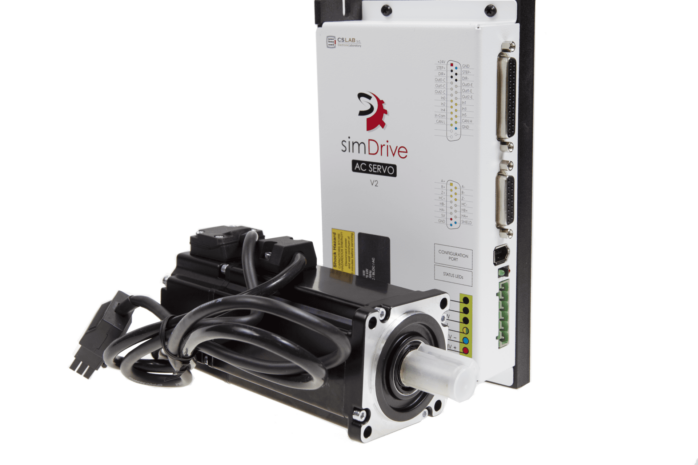 simDrive™ AC Servo System 400W Driver and Motor Set