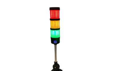 Stack lights Signal Tower 24V. Folded with Sound